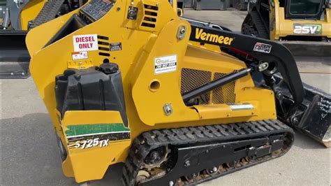 vermeer 725 mini skid steer|stand on skid steer weight.